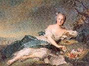 Jean Marc Nattier Henrietta of France as Flora France oil painting reproduction